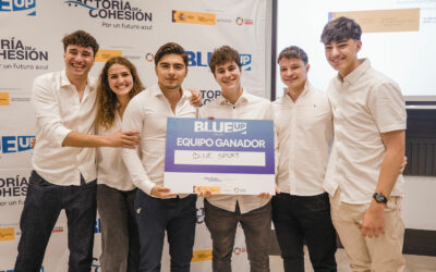 Los LEINNers de Málaga ganan la competición  BlueUP de economía azul