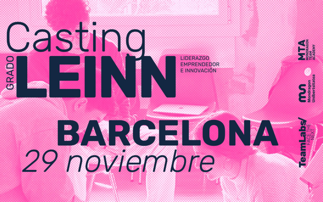 Casting grado LEINN Barcelona 29 noviembre