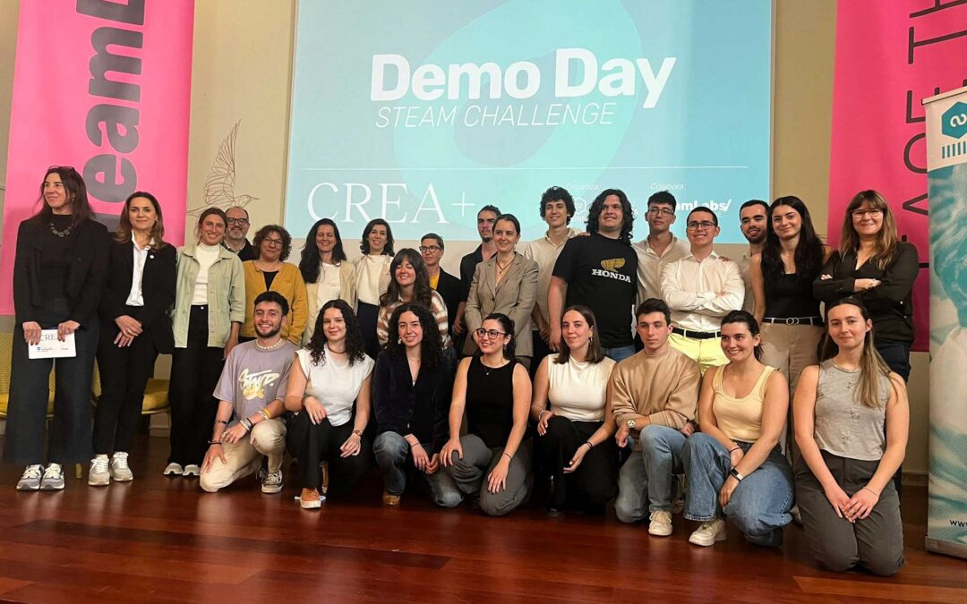 El talento joven impulsa soluciones innovadoras para la sostenibilidad textil en el Demo Day del Programa CREA+