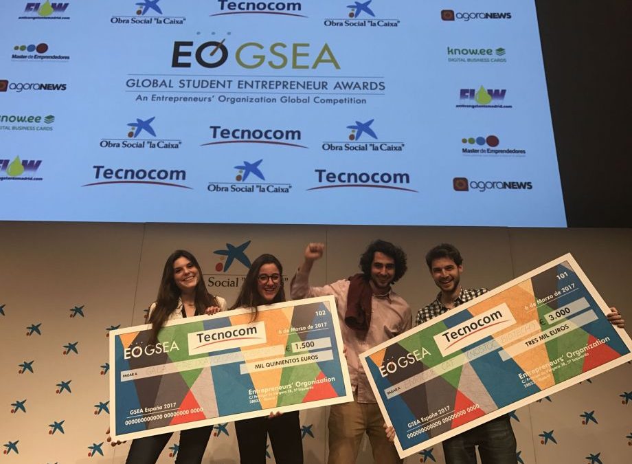 Nostoc y Sheedo, dos proyectos de LEINN, ganadores de Studentpreneurs España 2017