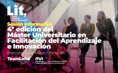 Sesión informativa online 4ª edición del Máster Universitario en Facilitación del Aprendizaje e Innovación