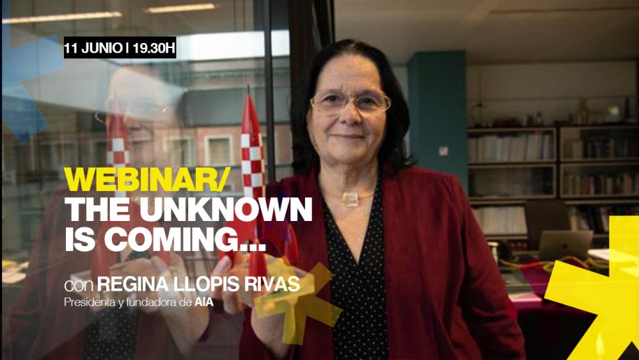 “The Unknown is coming” con Regina Llopis Rivas