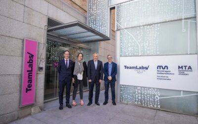 Los Presidentes de la Corporación MONDRAGON visitan TeamLabs