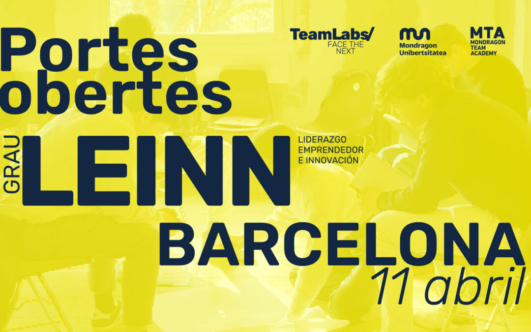 Grau oficial LEINN/ Portes Obertes Barcelona [11 abr | 10:30]