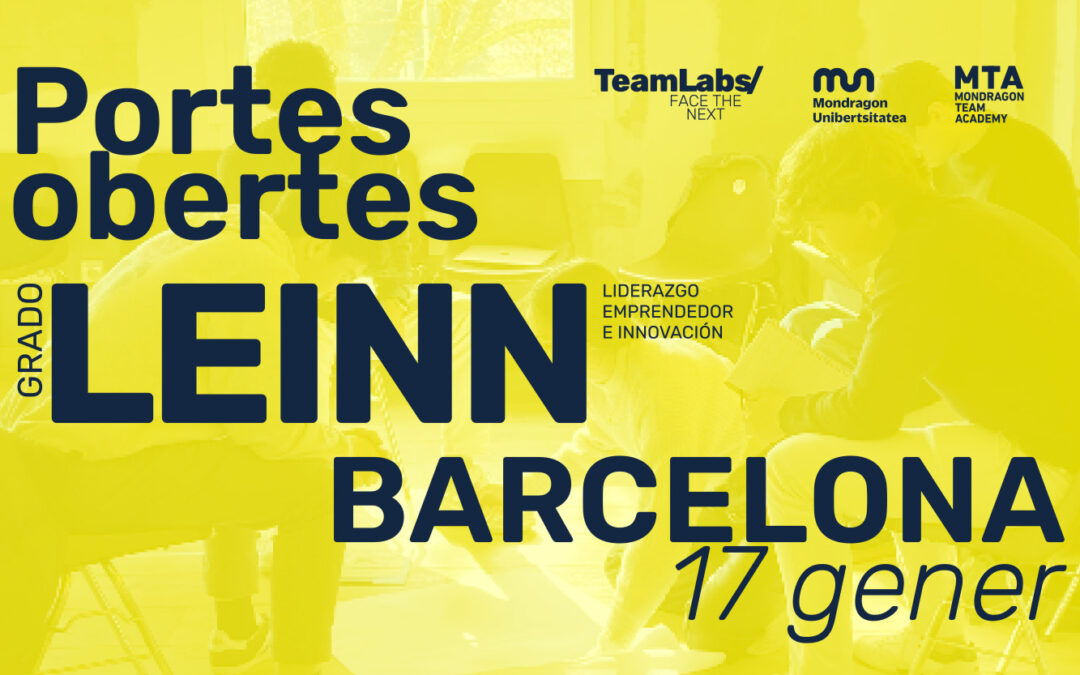 Grau oficial LEINN/ Portes Obertes Barcelona [17 ene | 10:30]