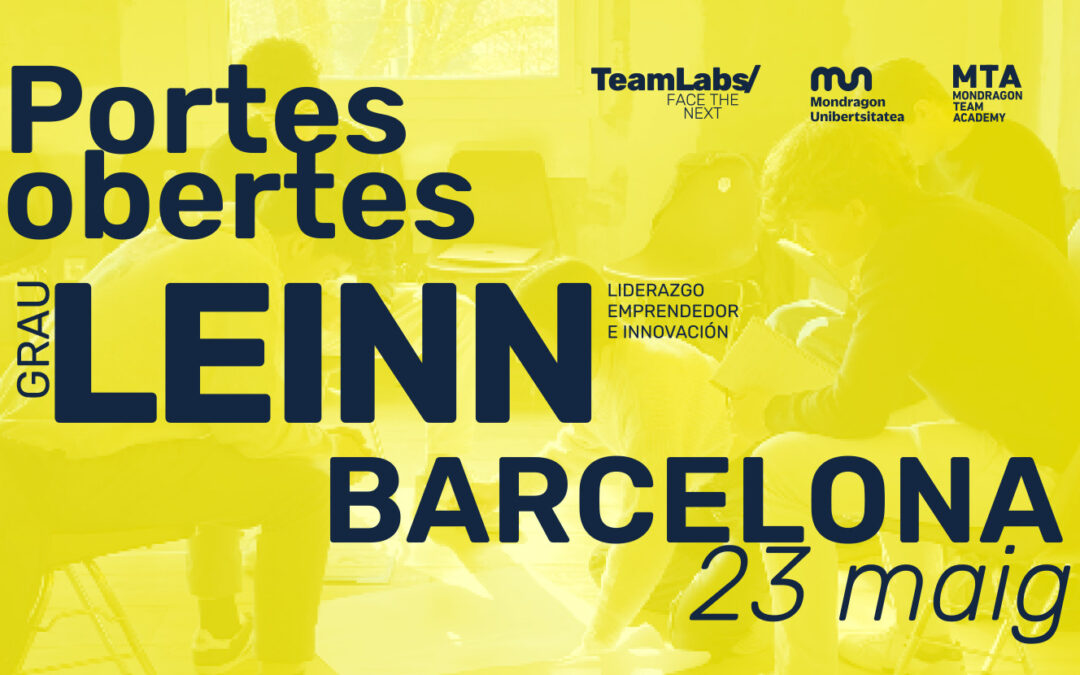 Grau oficial LEINN/ Portes Obertes Barcelona [23 mai | 10:30]