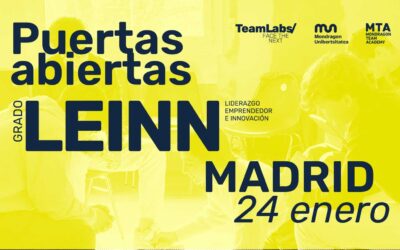 Grado oficial LEINN/ Puertas Abiertas Madrid [24 ene | 10:30]