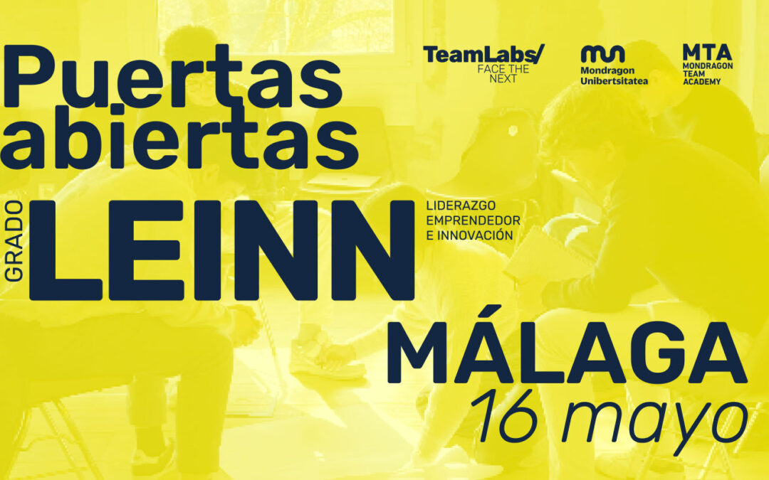 Grado oficial LEINN/ Puertas Abiertas Málaga [16 may | 10:30]