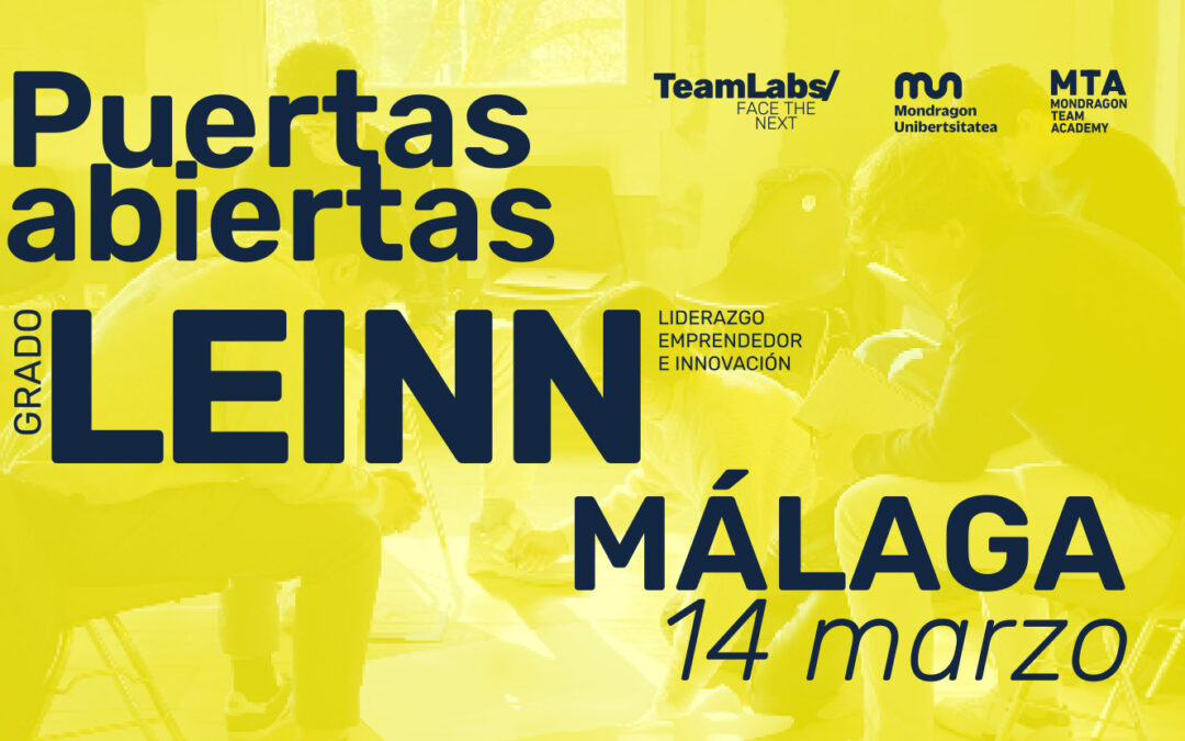 Grado oficial LEINN/ Puertas Abiertas Málaga [14 mar | 10:15]