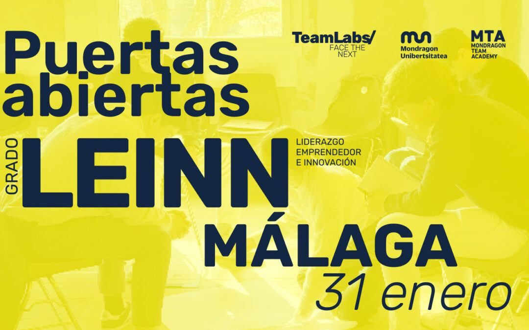 Grado oficial LEINN/ Puertas Abiertas Málaga [31 ene | 10:30]