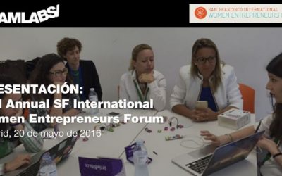 Presentación en Madrid del 2nd Annual SF International Women Entrepreneurs Summit 2016