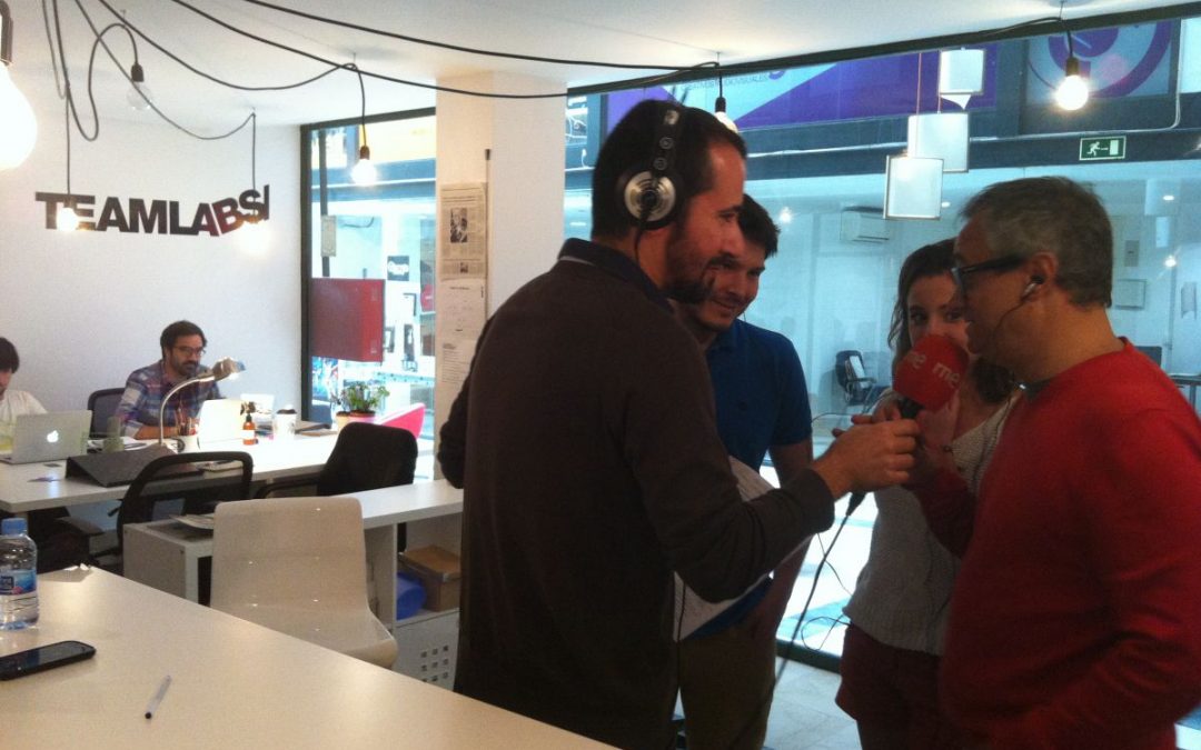 La unidad móvil de Radio Nacional se traslada hoy a Teamlabs