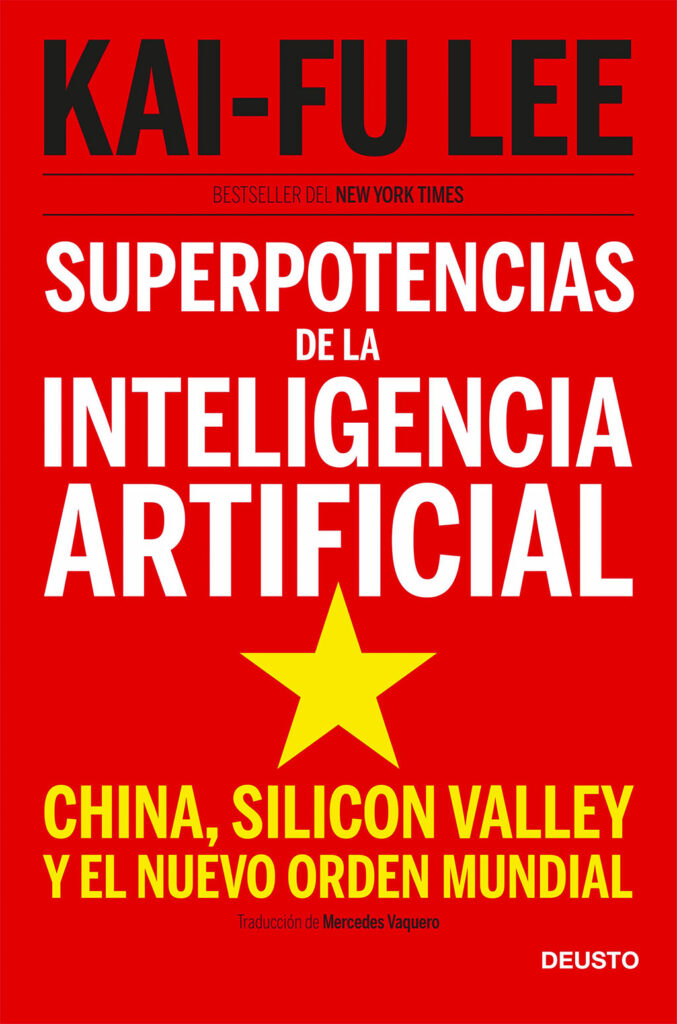 Portada del libro de emprendimiento "Superpotencias, inteligencia artificial".
