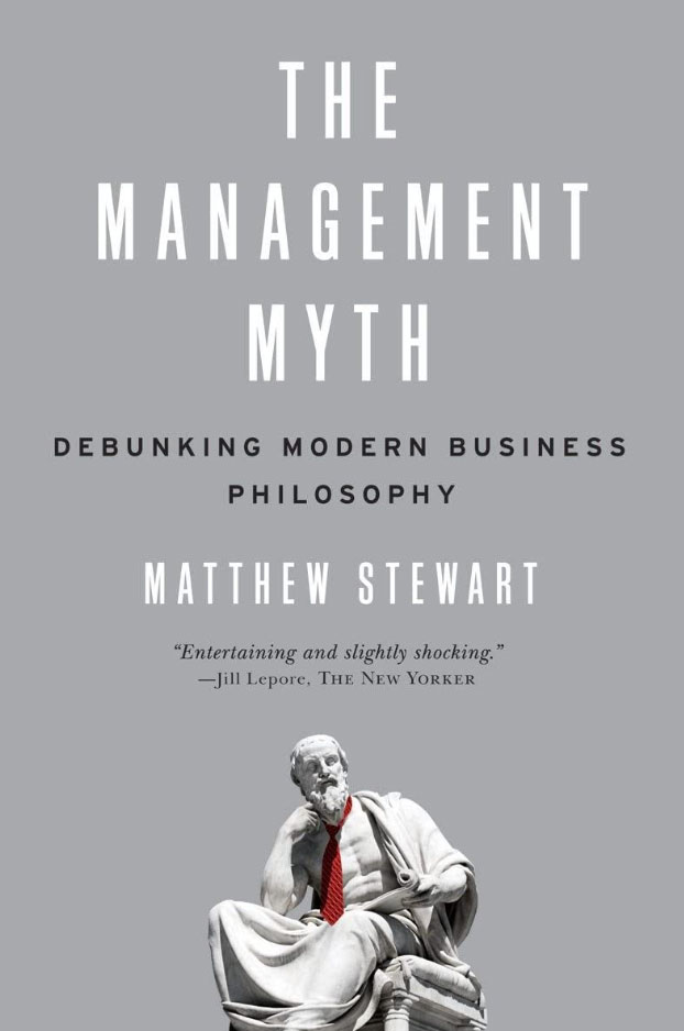 Portada del libro de emprendimiento "The management myth".