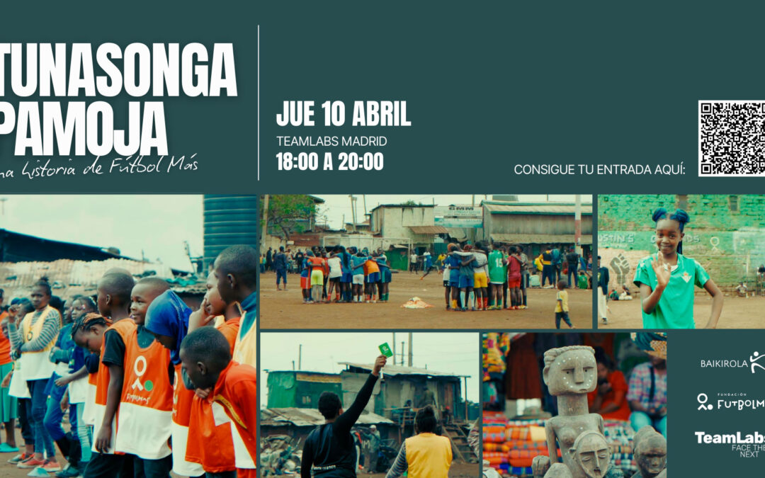 Proyección de TUNASONGA PAMOJA: Una historia de Fútbol Más Kenia